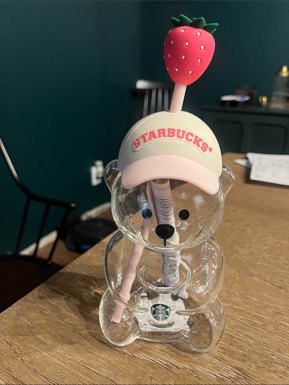 Starbucks Bearista Pink Drink NWT